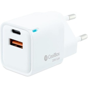 Cargador usb pared coolbox 20w usb