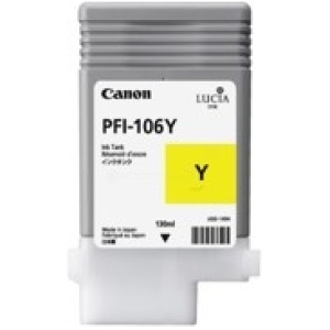 Cartucho canon pfi106y amarillo ipf6400se ipf6300s