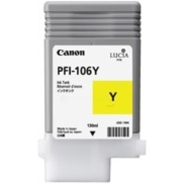 Cartucho canon pfi106y amarillo ipf6400se ipf6300s