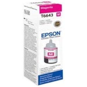 Cartucho ecotank epson 664 t664340 magenta
