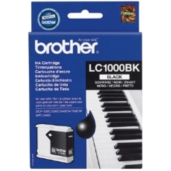 Cartucho tinta brother lc1000bk negro 500