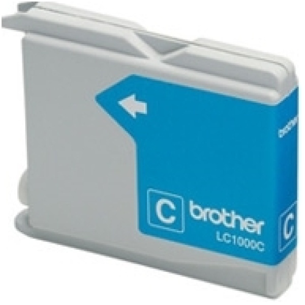 Cartucho tinta brother lc1000c cian 400