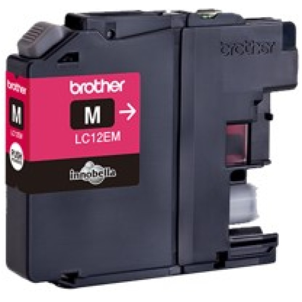 Cartucho tinta brother lc12em magenta 1200
