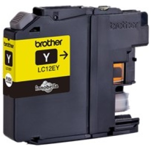 Cartucho tinta brother lc12ey amarillo 1200