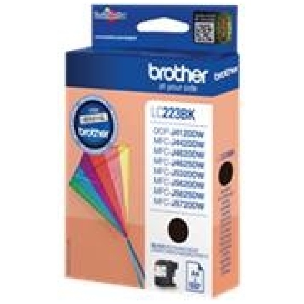 Cartucho tinta brother lc223bkbp negro 550