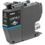 Cartucho tinta brother lc421xlc cian 500 - Imagen 1