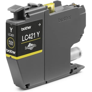 Cartucho tinta brother lc421y amarillo 200
