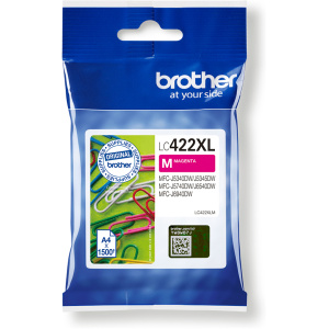 Cartucho tinta brother lc422m magenta 550