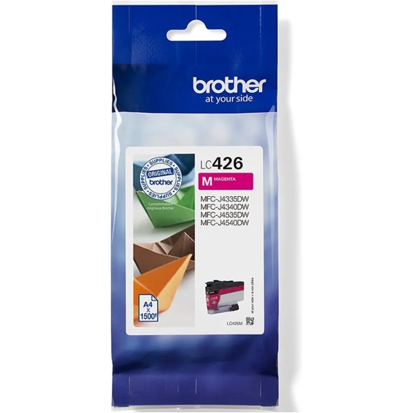 Cartucho tinta brother lc426m magenta 1500