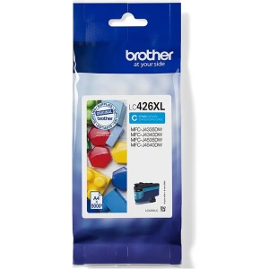 Cartucho tinta brother lc426xlc cian 5000