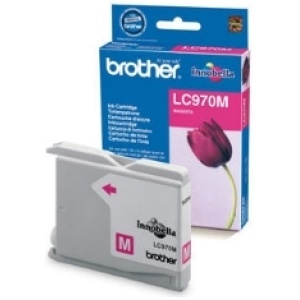 Cartucho tinta brother lc970m magenta 300