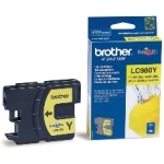 Cartucho tinta brother lc980y amarillo 260 - Imagen 1