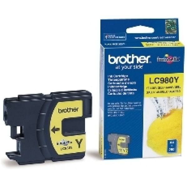 Cartucho tinta brother lc980y amarillo 260