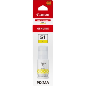 Cartucho tinta canon amarillo gi - 51y 70ml