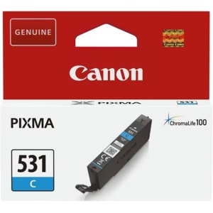 Cartucho tinta canon cli - 531c cian