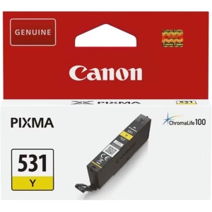 Cartucho tinta canon cli - 531y amarillo