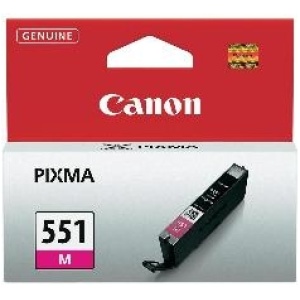 Cartucho tinta canon cli - 551 magenta mg6350