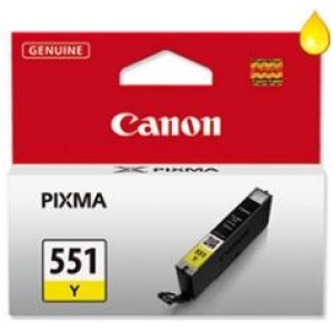 Cartucho tinta canon cli - 551y amarillo mg6350