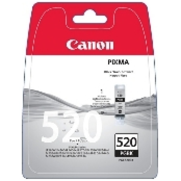 Cartucho tinta canon negro pgi 520