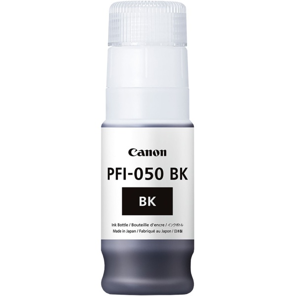 Cartucho tinta canon pfi 050bk tc 20 negro