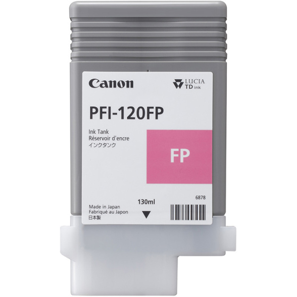 Cartucho tinta canon pfi 120fp rosa fluorescente