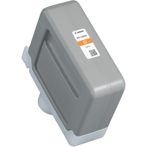 Cartucho tinta canon pfi 2300o naranja 330ml