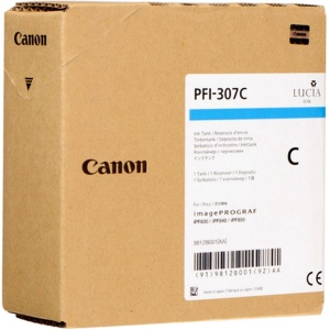 Cartucho tinta canon pfi - 307c cian