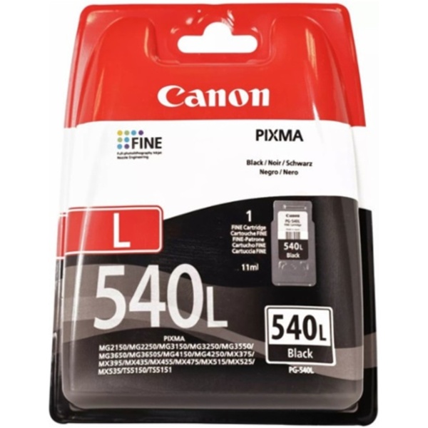 Cartucho tinta canon pg 540l negro