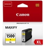 Cartucho tinta canon pgi - 1500xl amarillo maxify - Imagen 1