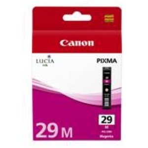 Cartucho tinta canon pgi - 29m magenta pixma
