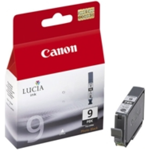 Cartucho tinta canon pgi 9pbk negra foto