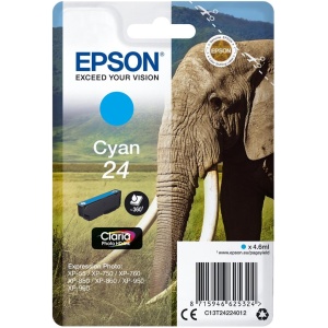Cartucho tinta epson 24 cian