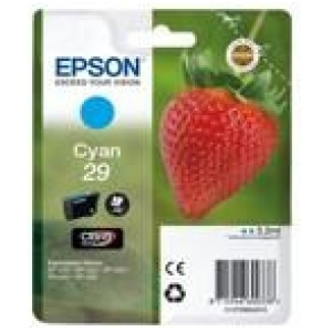 Cartucho tinta epson 29 c13t29824012 cian