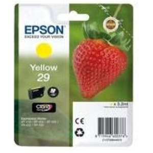 Cartucho tinta epson 29 c13t29844012 amarillo