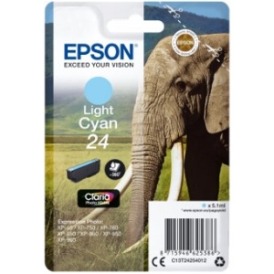 Cartucho tinta epson c13t24254012 cian claro