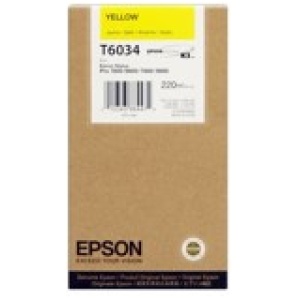 Cartucho tinta epson c13t60340 amarillo pro