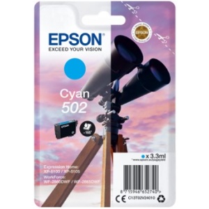 Cartucho tinta epson t02v240 502 cian