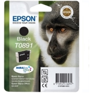Cartucho tinta epson t0891 negro 3.5ml
