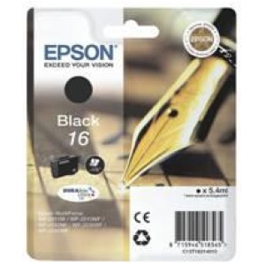Cartucho tinta epson t162140 negro wf - 2010