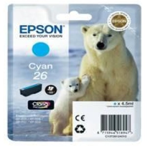 Cartucho tinta epson t261240 cyan 26