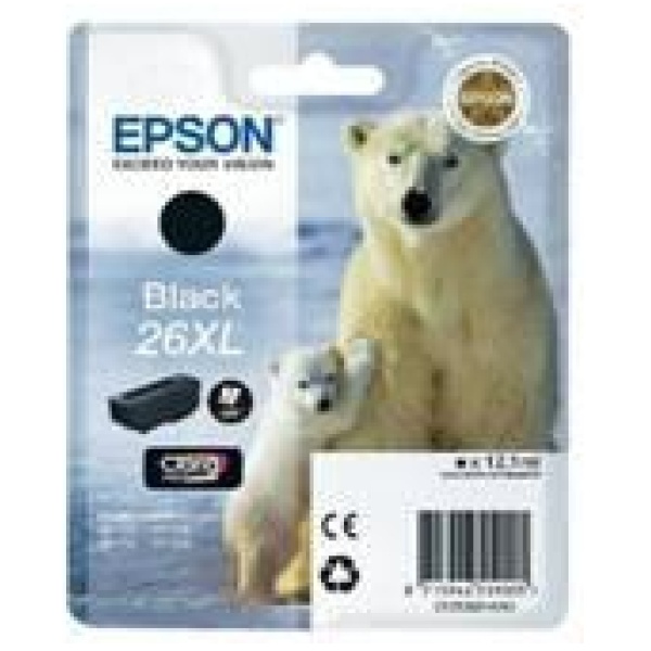 Cartucho tinta epson t262140 negro xl