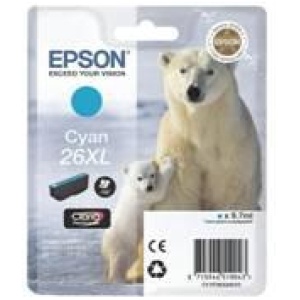 Cartucho tinta epson t263240 cian xl