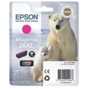 Cartucho tinta epson t263340 magenta xl