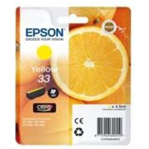 Cartucho tinta epson t334440 amarillo xp530*xp630