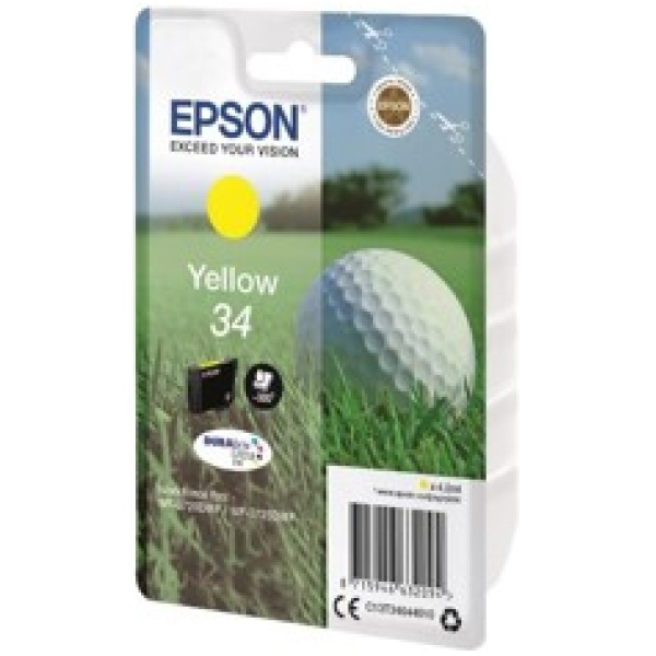 Cartucho tinta epson t3464 amarillo wf3720