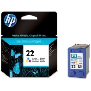 Cartucho tinta hp 22 c9352ae tricolor