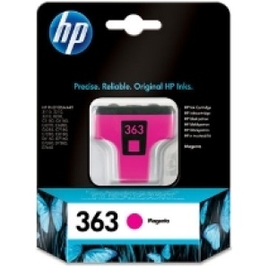 Cartucho tinta hp 363 c8772ee magenta