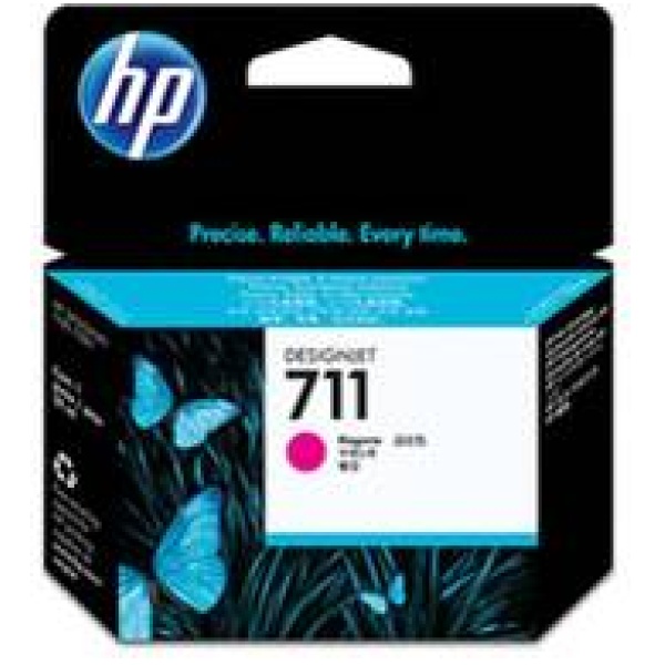 Cartucho tinta hp 711 cz131a magenta