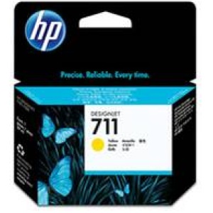 Cartucho tinta hp 711 cz132a amarillo