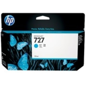 Cartucho tinta hp 727 b3p19a cian